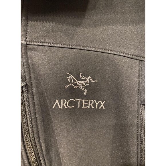 Arc'teryx Gamma SV Jacket Mens XL Black Softshell Fleece Lined Full Zip Outdoors - Picture 4 of 6